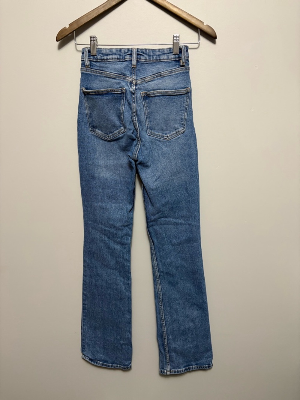 Zara Straight Leg Jeans Size 00 - Picture 2 of 4